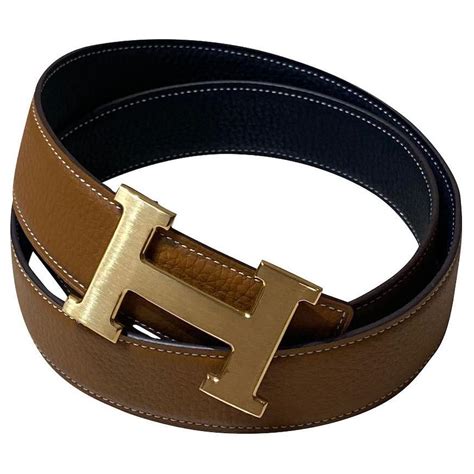 hermes belt gold black|genuine Hermes belt.